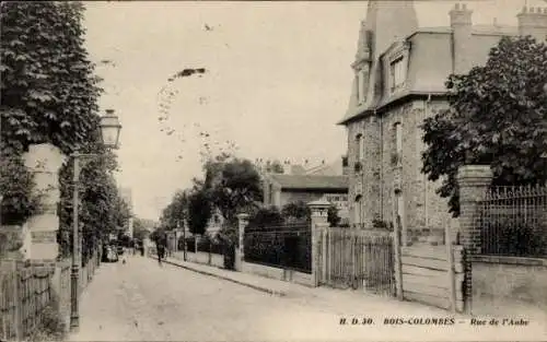 Ak Bois Colombes Hauts de Seine, Rue de Arabe