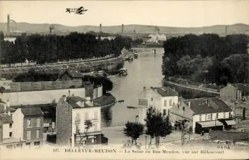 Ak Meudon Bellevue Hauts de Seine, Die Seine