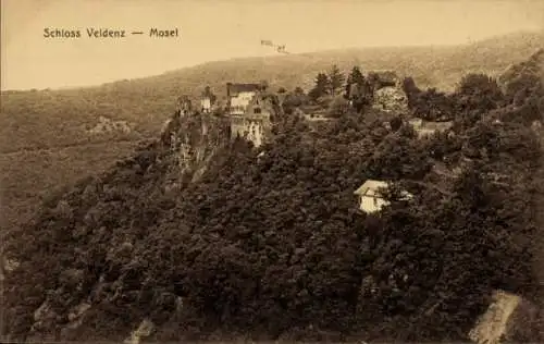 Ak Veldenz an der Mosel, Schloss