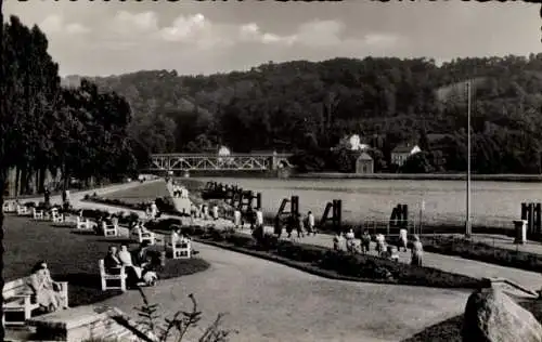 Ak Kettwig Essen im Ruhrgebiet, Ruhranlagen