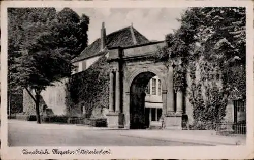 Ak Osnabrück in Niedersachsen, Hegertor, Waterlootor