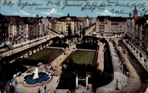 Ak Berlin Schöneberg, Bayrischer Platz