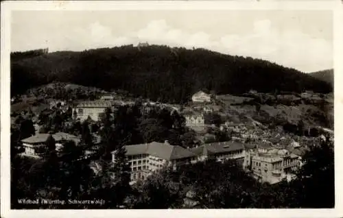 Ak Bad Wildbad im Schwarzwald, Gesamtansicht