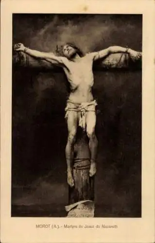 Künstler Ak Marot, Martyrium des Jesus von Nazareth
