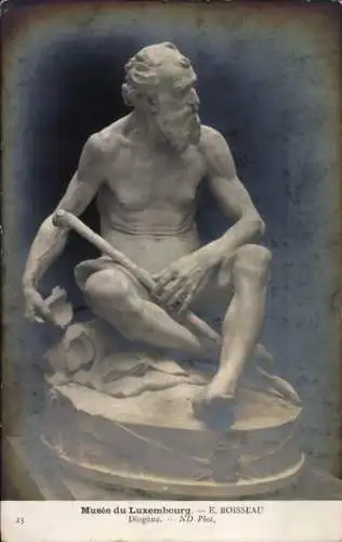Ak Musée du Luxembourg, Diogene, E. Boisseau