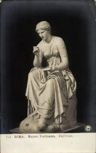 Ak Plastik Calliope, Museum in Vatikan