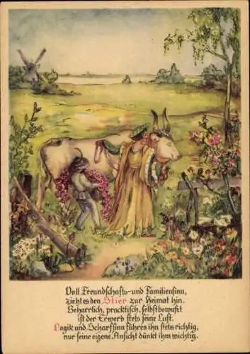 Horoskop Künstler Ak Rohland, M. M., Sternzeichen Stier, Taurus, 21. April bis 20. Mai