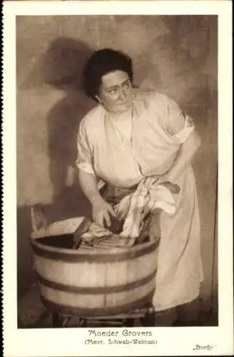 Ak Schauspielerin Mina Schwab-Welman, Film Boefje