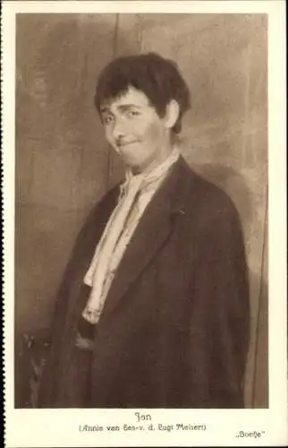 Ak Schauspielerin Annie van Ees, Portrait, Film Boefje