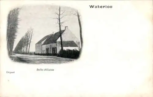 Ak Waterloo Wallonisch Brabant, Belle Alliance