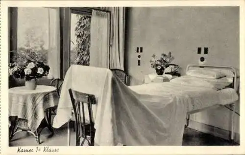 Ak Leiden Südholland Niederlande, Annaklinik, Einzelzimmer