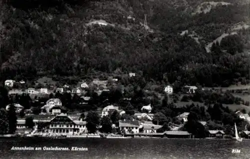 Ak Annenheim am Ossiachersee Kärnten, Teilansicht