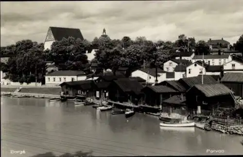 Ak Porvoo Borgå Finnland, Teilansicht