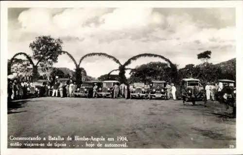 Ak Huambo Angola, Comemorando a Batalha de Bimbe Angola, automovel