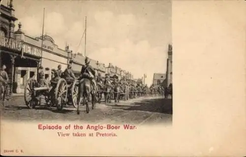 Ak Pretoria, Südafrika, Episode des Angolo-Buren