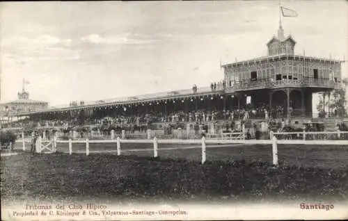 Ak Santiago de Chile, Club Hípico de Santiago, Rennstrecke