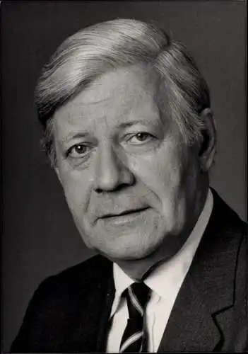 Ak Helmut Schmidt, Bundeskanzler, Politiker
