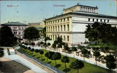 Ak Halle an der Saale, Universität