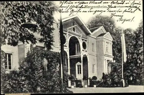 Ak Bad Mergentheim in Tauberfranken, Kurhaus