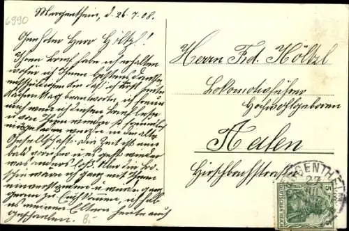 Ak Bad Mergentheim in Tauberfranken, Kurhaus