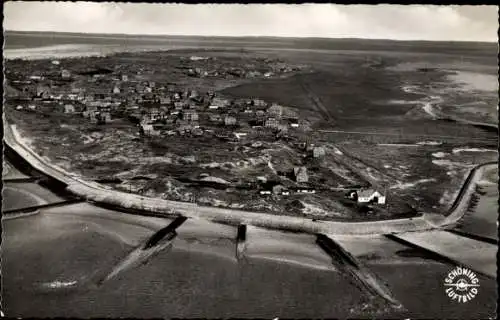 Ak Insel Baltrum in Ostfriesland, Fliegeraufnahme