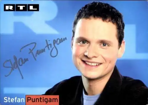 Ak Schauspieler Stefan Puntigam, Portrait, Autogramm