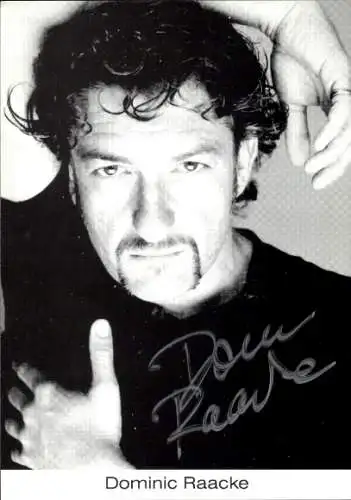Ak Schauspieler Dominic Raake, Portrait, Autogramm