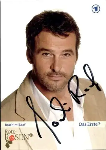 Ak Schauspieler Joachim Raaf, Portrait, Autogramm