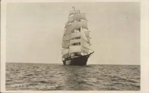 Foto Ak Segelschiff Hussar V, Viermastbark Rigg