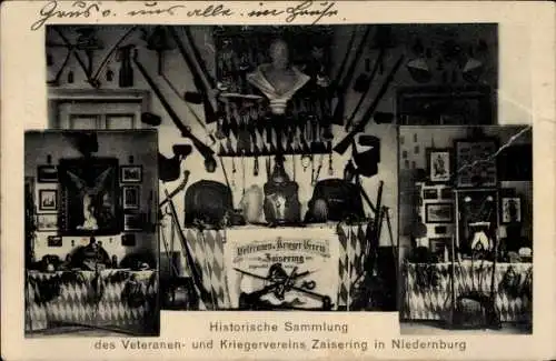 Ak Niedernburg Prutting in Oberbayern, Veteranen- und Kriegerverein Zaisering, Sammlung