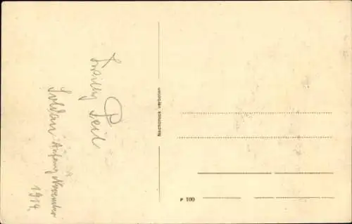 Ak Działdowo Soldau Ostpreußen, Markt, Zerstörungen, I. WK