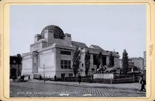 Kabinett Foto Wien 1. Innere Stadt Österreich, Secessionsgebäude, Arch. Joseph Maria Olbrich