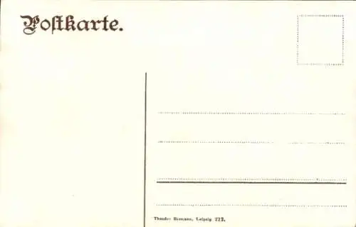 Ak Berlin, Parkanlage auf dem Dönhofplatz, Geschäfte, Denkmal