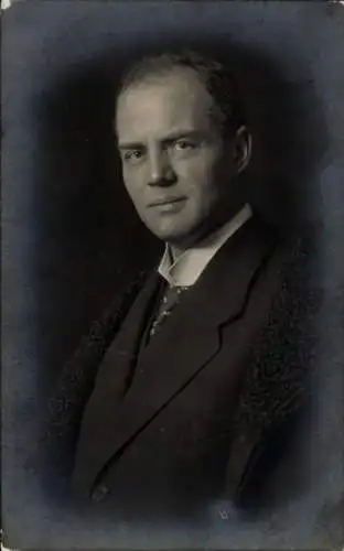 Ak Opernsänger Paul Bender, Portrait