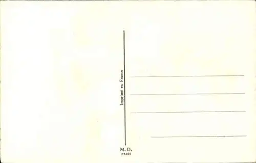 Künstler Ak Mädchen füttert Enten