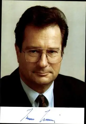 Foto Dr. Klaus Kinkel, Justizminister