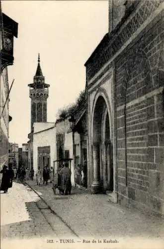 Ak Tunis Tunesien, Rue de la Kasbah