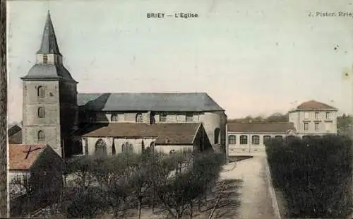Ak Briey Meurthe et Moselle, Kirche