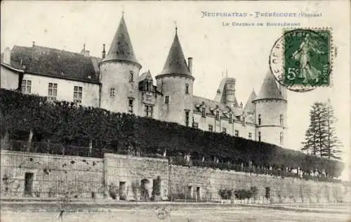 Ak Frebécourt Lothringen Vogesen, Chateau de Bourlemont