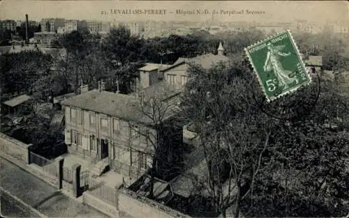 Ak Levallois Perret Hauts de Seine, Perpetual Help Hospital