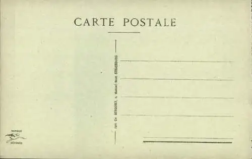 Ak Metz Moselle, 14.07.1919, Remise d'un Fanion au General de Maud'huy par les Jeunnes Filles