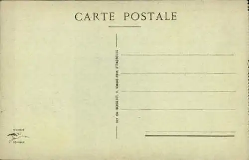 Ak Strasbourg Straßburg Elsass Bas Rhin, 14.07.1919, Chant de la Marseillaise, Place Kleber