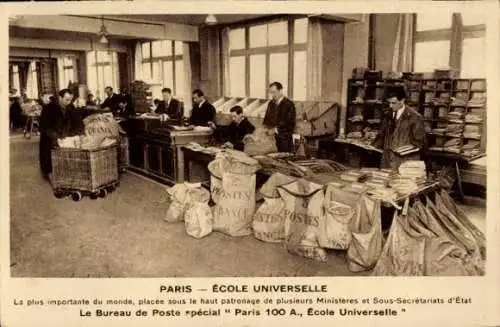 Ak Paris XVIe Passy, Universal School