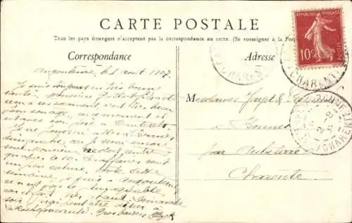 Ak Angoulême Charente, Place de l’Eperon