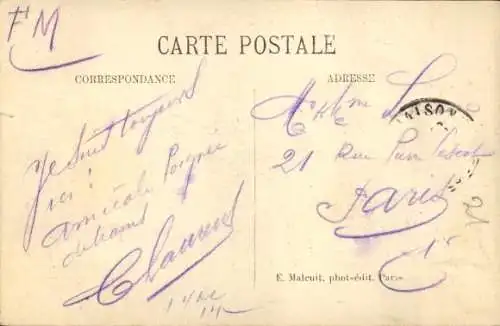 Ak Charenton Cher, Les bateaux Parisiens