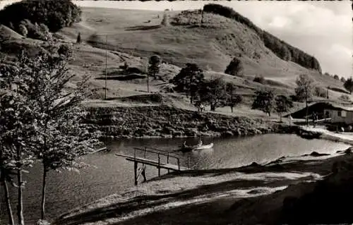 Ak Gersfeld in der Rhön Hessen, Wasserkuppe, Guckaisee, Eube