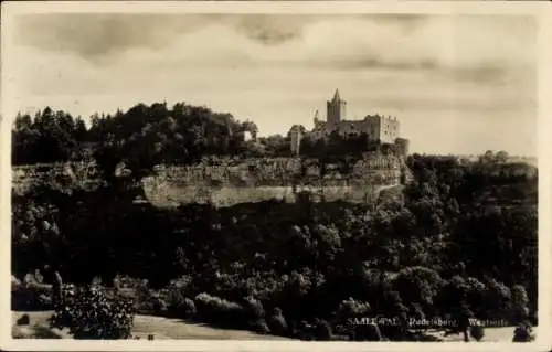 Ak Bad Kösen Naumburg an der Saale, Rudelsburg