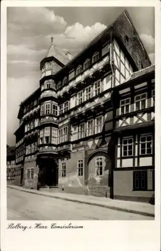 Ak Stolberg im Harz, Consistorium