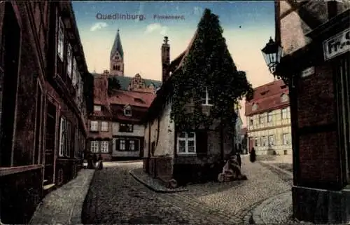Ak Quedlinburg im Harz, Finkenherd