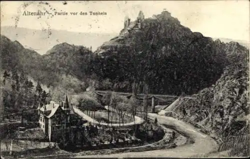 Ak Altenahr im Ahrtal, vor den Tunnels
